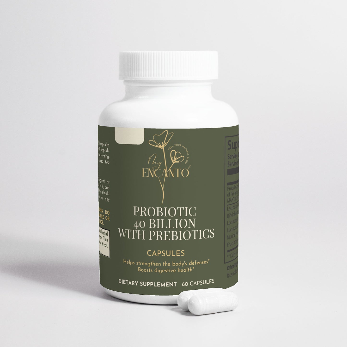 Probiotic 40 Billion with Prebiotics