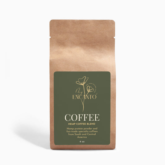 Mezcla de café de cáñamo - Tostado medio 4oz